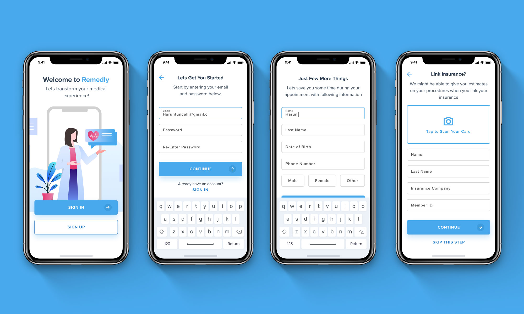 Remedly Medical App