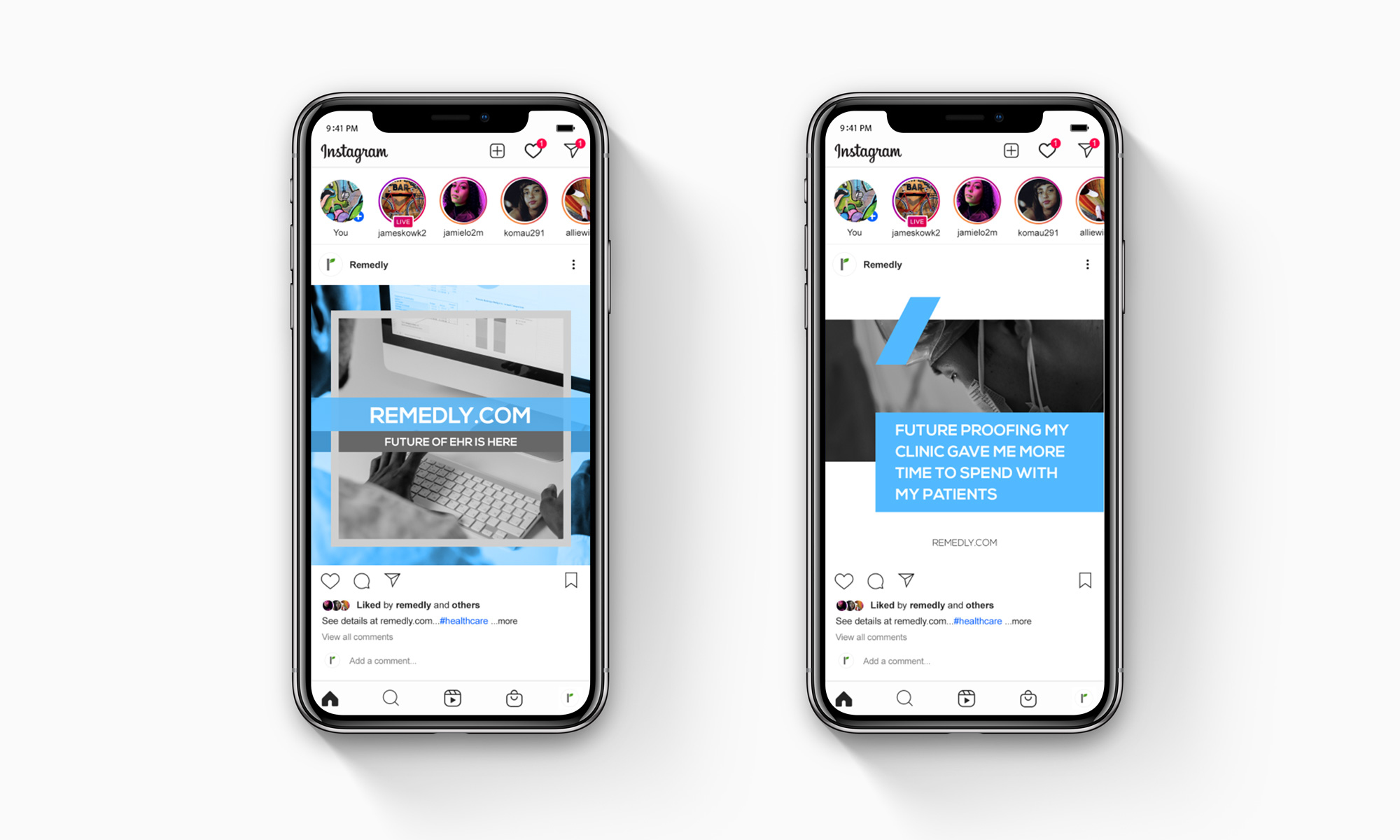 Remedly Social Ads