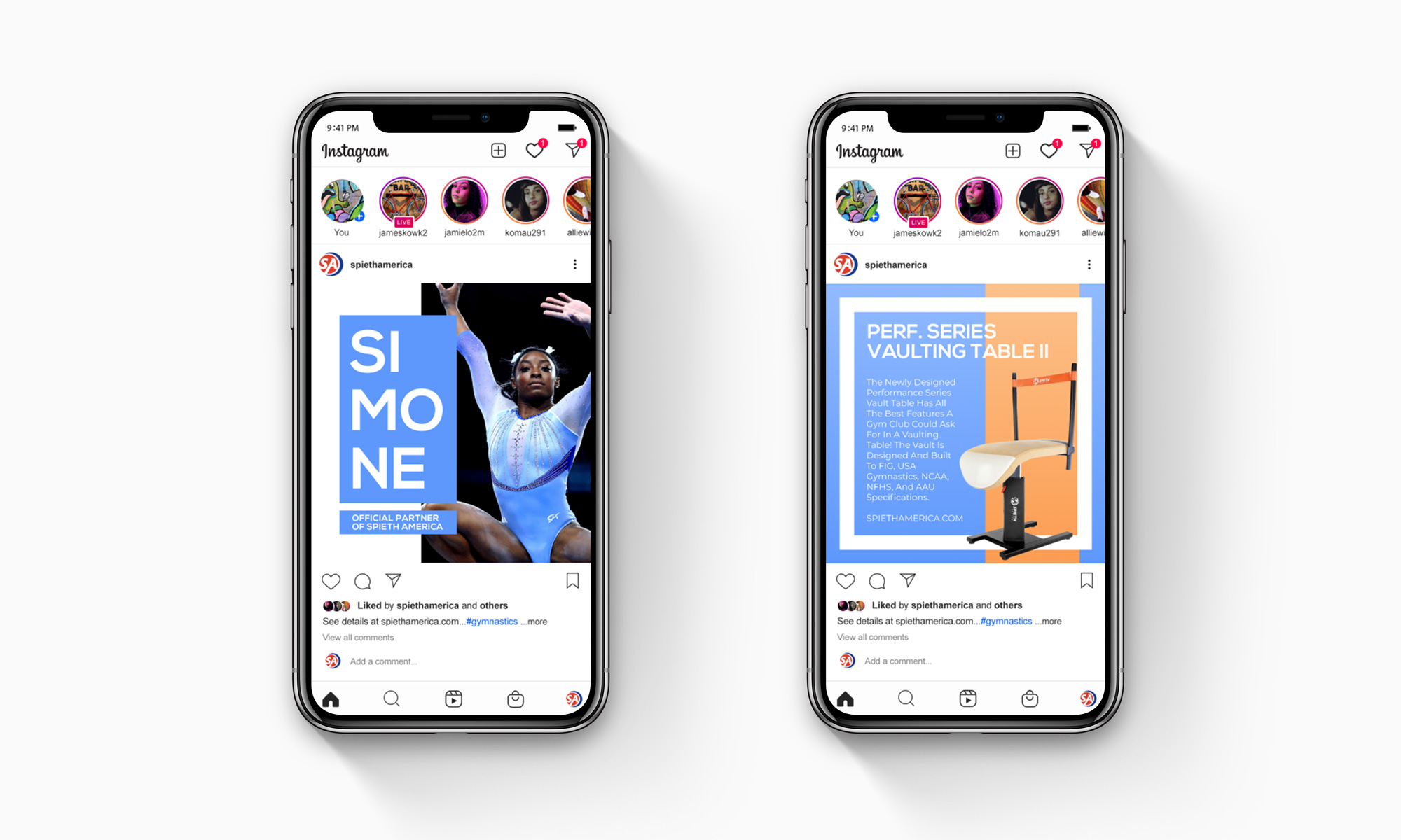 Spieth America Social Ads