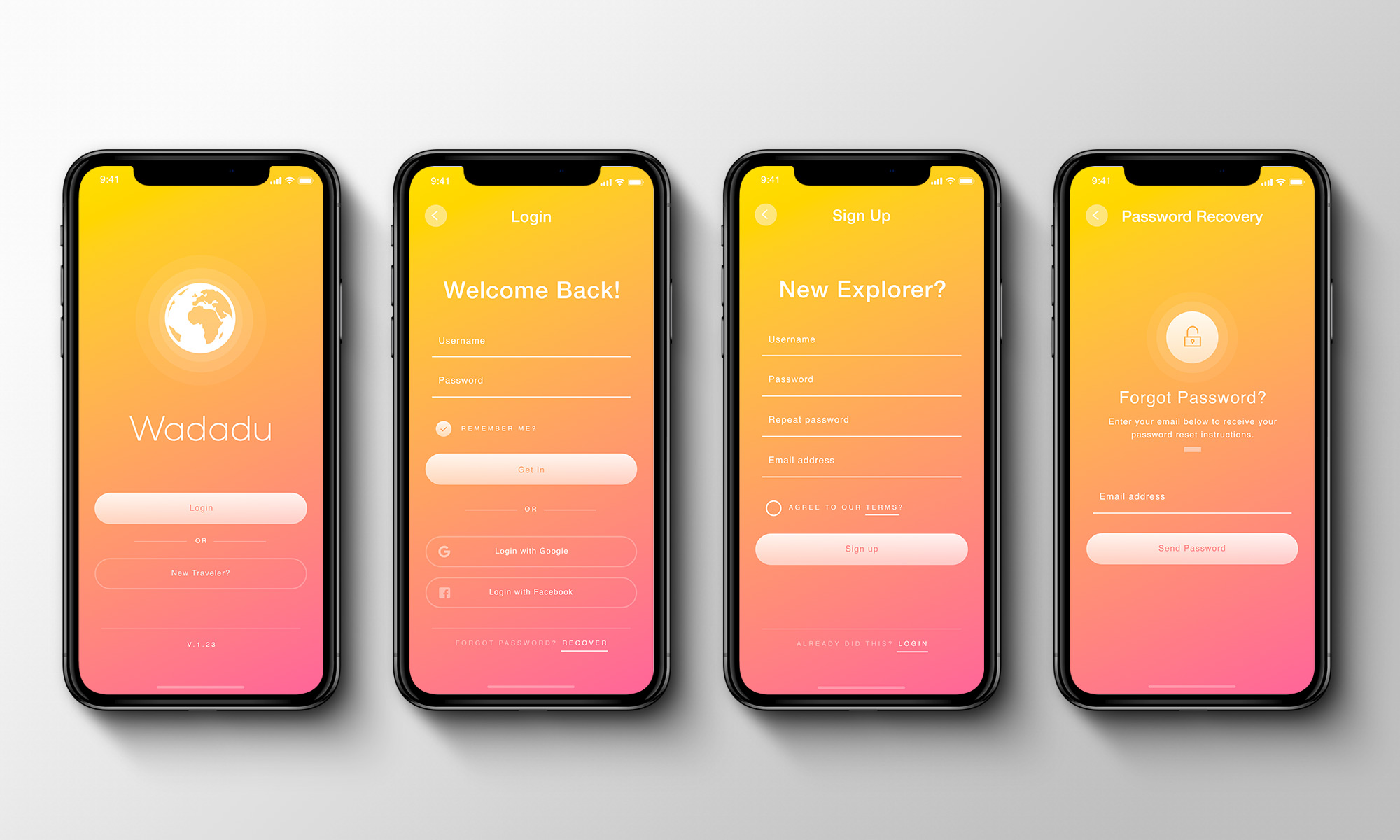 UI Design — Wadadu